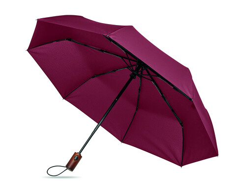 21" Automatik Regenschirm - Bordeaux bedrucken, Art.-Nr. MO3219-02