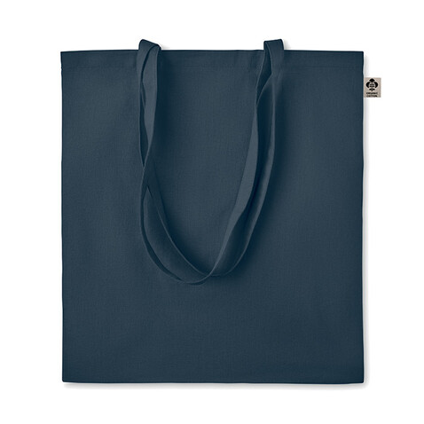 Organic-Cotton Einkaufstasche - Marineblau bedrucken, Art.-Nr. MO6189-85 Organic-Cotton Einkaufstasche - Marineblau bedrucken, Art.-Nr. MO6189-85