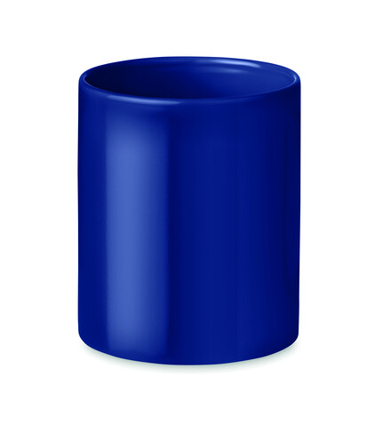 Keramik Kaffeebecher 300ml - Blau bedrucken, Art.-Nr. MO6208-04
