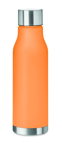 Trinkflasche RPET 600ml - Transparent Orange bedrucken, Art.-Nr. MO6237-29 Trinkflasche RPET 600ml - Transparent Orange bedrucken, Art.-Nr. MO6237-29