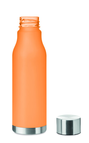 Trinkflasche RPET 600ml - Transparent Orange bedrucken, Art.-Nr. MO6237-29 Trinkflasche RPET 600ml - Transparent Orange bedrucken, Art.-Nr. MO6237-29