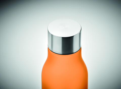 Trinkflasche RPET 600ml - Transparent Orange bedrucken, Art.-Nr. MO6237-29 Trinkflasche RPET 600ml - Transparent Orange bedrucken, Art.-Nr. MO6237-29