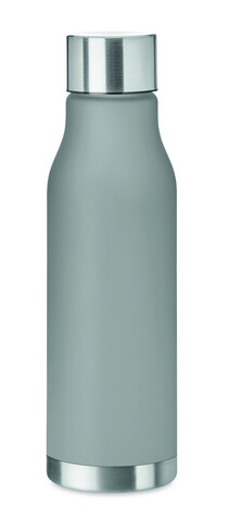 Trinkflasche RPET 600ml - Transparent Grau bedrucken, Art.-Nr. MO6237-27 Trinkflasche RPET 600ml - Transparent Grau bedrucken, Art.-Nr. MO6237-27