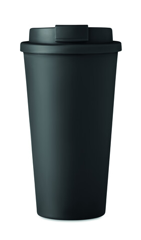 Doppelwandiger Becher 450ml - Schwarz bedrucken, Art.-Nr. MO6244-03 Doppelwandiger Becher 450ml - Schwarz bedrucken, Art.-Nr. MO6244-03
