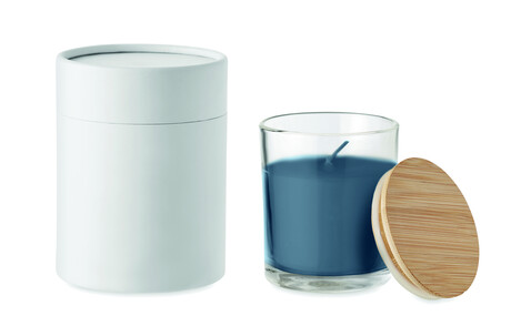 Kerze Vanille Duft - Marineblau bedrucken, Art.-Nr. MO6281-85 Kerze Vanille Duft - Marineblau bedrucken, Art.-Nr. MO6281-85