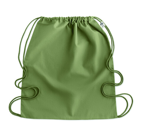 Beutel Organic Cotton - Grün bedrucken, Art.-Nr. MO6355-09