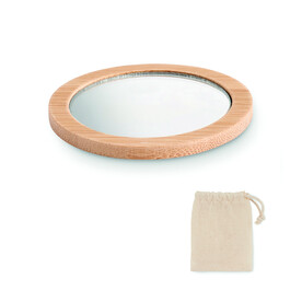 Make-up Spiegel - Holz bedrucken, Art.-Nr. MO6406-40