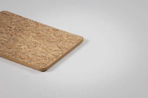 Gepäckanhänger Kork - Beige bedrucken, Art.-Nr. MO6418-13