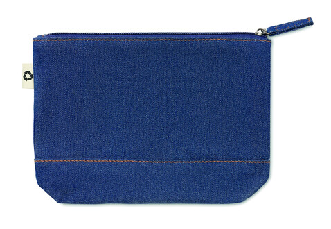 Denim Kosmetiktasche - Blau bedrucken, Art.-Nr. MO6421-04 Denim Kosmetiktasche - Blau bedrucken, Art.-Nr. MO6421-04