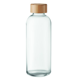 Trinkflasche Glas 650ml - Transparent bedrucken, Art.-Nr. MO6426-22