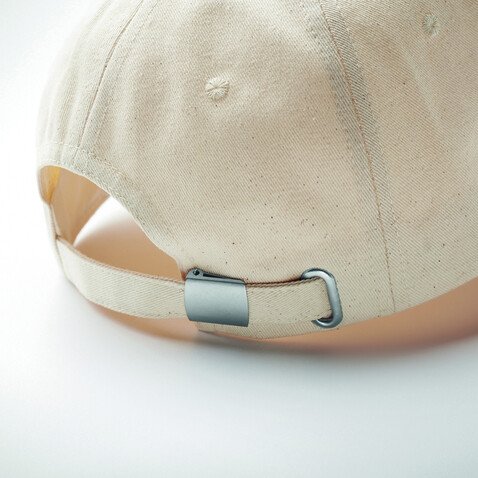 Cap organic cotton 250 g/m² - Beige bedrucken, Art.-Nr. MO6432-13 Cap organic cotton 250 g/m² - Beige bedrucken, Art.-Nr. MO6432-13