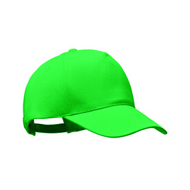 Cap organic cotton 250 g/m² - Grün bedrucken, Art.-Nr. MO6432-09