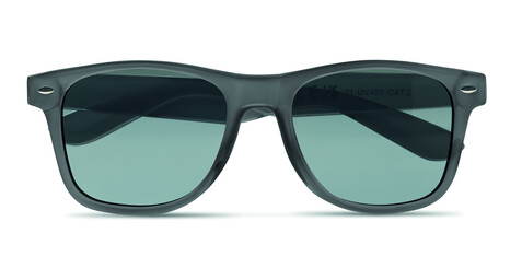 Sonnenbrille RPET - Transparent Grau bedrucken, Art.-Nr. MO6531-27 Sonnenbrille RPET - Transparent Grau bedrucken, Art.-Nr. MO6531-27