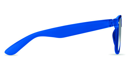 Sonnenbrille RPET - Transparent Blau bedrucken, Art.-Nr. MO6531-23 Sonnenbrille RPET - Transparent Blau bedrucken, Art.-Nr. MO6531-23
