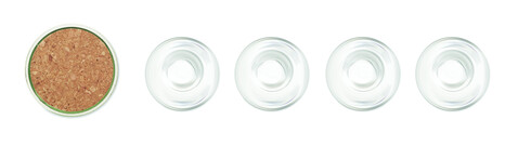 Karaffe aus recyceltem Glas 1L - Transparent bedrucken, Art.-Nr. MO6655-22 Karaffe aus recyceltem Glas 1L - Transparent bedrucken, Art.-Nr. MO6655-22