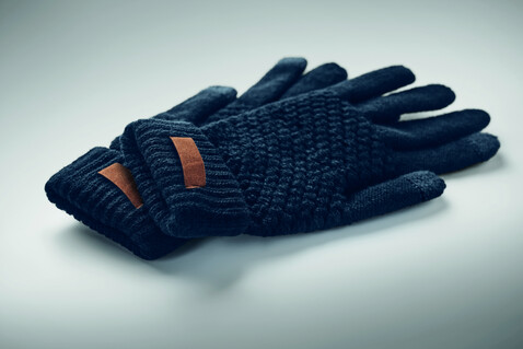 Touchscreen Handschuhe RPET - Marineblau bedrucken, Art.-Nr. MO6667-85 Touchscreen Handschuhe RPET - Marineblau bedrucken, Art.-Nr. MO6667-85