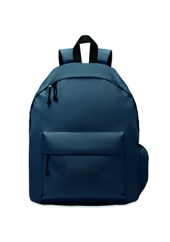 Rucksack 600D RPET-Polyester - Blau bedrucken, Art.-Nr. MO6703-04