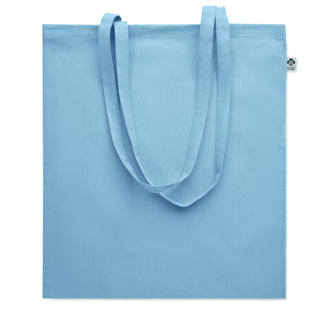 Einkaufstasche Organic Cotton - Babyblau bedrucken, Art.-Nr. MO6711-66