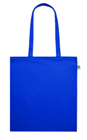 Einkaufstasche Organic Cotton - Königsblau bedrucken, Art.-Nr. MO6711-37 Einkaufstasche Organic Cotton - Königsblau bedrucken, Art.-Nr. MO6711-37