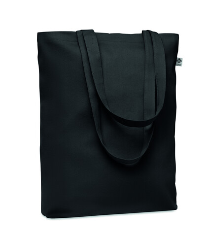 Einkaufstasche Canvas 270 g/m² - Schwarz bedrucken, Art.-Nr. MO6713-03