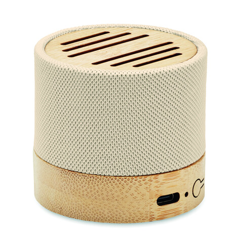 Wireless Lautsprecher - Beige bedrucken, Art.-Nr. MO6847-13