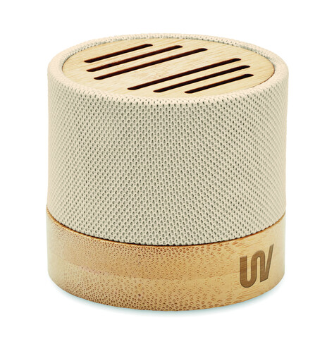 Wireless Lautsprecher - Beige bedrucken, Art.-Nr. MO6847-13