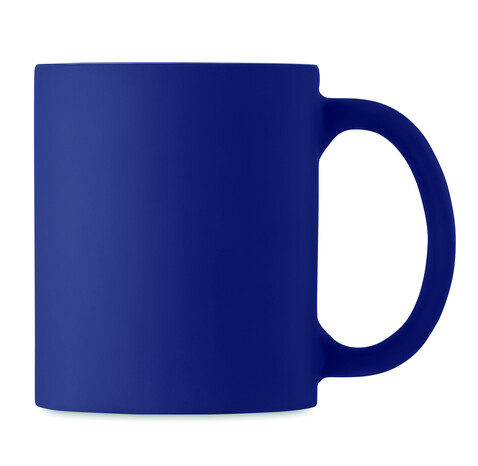 Kaffeebecher, matt 300 ml - Marineblau bedrucken, Art.-Nr. MO6849-85