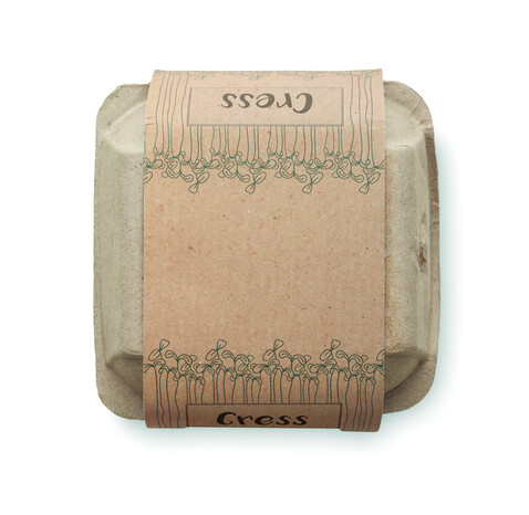 Saat-Set Kresse - Beige bedrucken, Art.-Nr. MO6886-13 Saat-Set Kresse - Beige bedrucken, Art.-Nr. MO6886-13