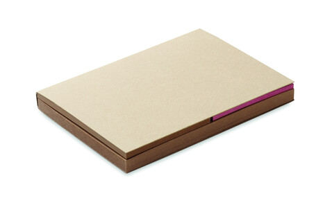 Recyceltes Notizzettel-Set - Beige bedrucken, Art.-Nr. MO6912-13 Recyceltes Notizzettel-Set - Beige bedrucken, Art.-Nr. MO6912-13
