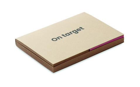 Recyceltes Notizzettel-Set - Beige bedrucken, Art.-Nr. MO6912-13 Recyceltes Notizzettel-Set - Beige bedrucken, Art.-Nr. MO6912-13