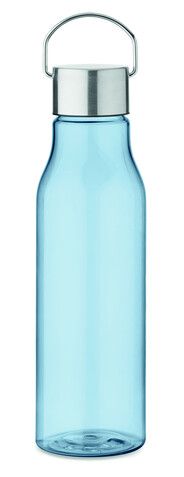 Trinkflasche RPET 600 ml - Transparent Hellblau bedrucken, Art.-Nr. MO6976-52 Trinkflasche RPET 600 ml - Transparent Hellblau bedrucken, Art.-Nr. MO6976-52