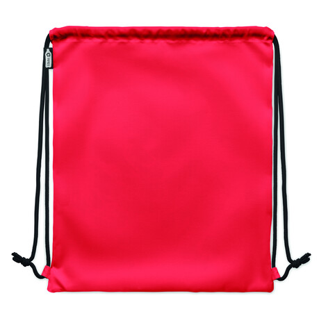 Großer Beutel mit Kordelzug - Rot bedrucken, Art.-Nr. MO6997-05 Großer Beutel mit Kordelzug - Rot bedrucken, Art.-Nr. MO6997-05