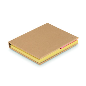 Haftnotizblöcke - Beige bedrucken, Art.-Nr. MO7173-13