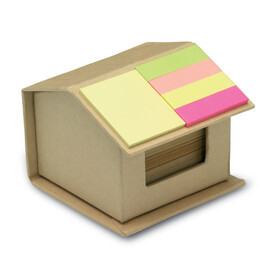 Notizzettelbox - Beige bedrucken, Art.-Nr. MO7304-13