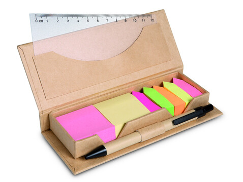 Notizzettelhalter - Beige bedrucken, Art.-Nr. MO7756-13