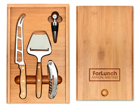 Wein und Käse Set - Holz bedrucken, Art.-Nr. MO8416-40