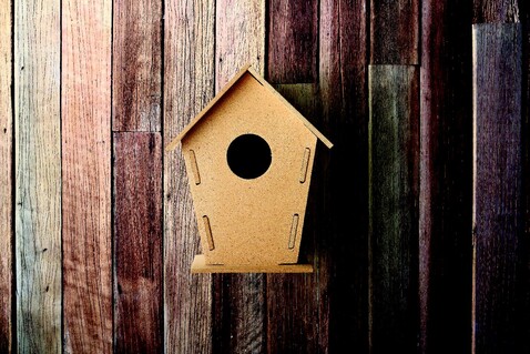 Vogelhäuschen - Holz bedrucken, Art.-Nr. MO8532-40
