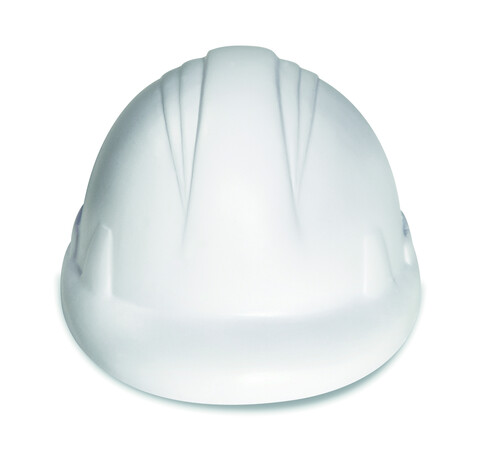 Anti-Stress Schutzhelm - Weiß bedrucken, Art.-Nr. MO8685-06