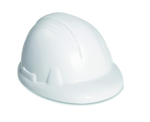 Anti-Stress Schutzhelm - Weiß bedrucken, Art.-Nr. MO8685-06