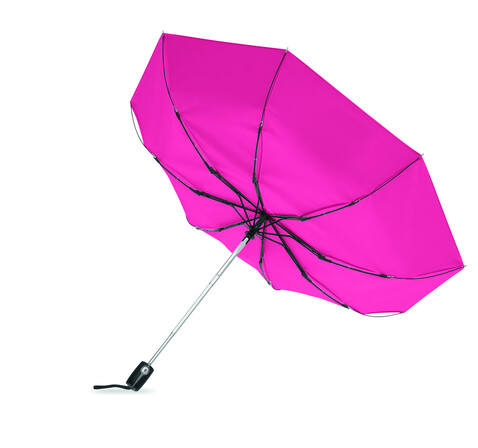 Windbeständiger Regenschirm 21” - Fuchsie bedrucken, Art.-Nr. MO8780-38