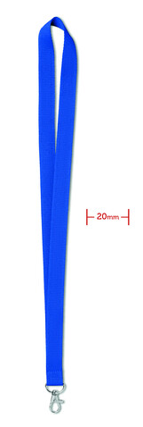 Lanyard - Königsblau bedrucken, Art.-Nr. MO9058-37