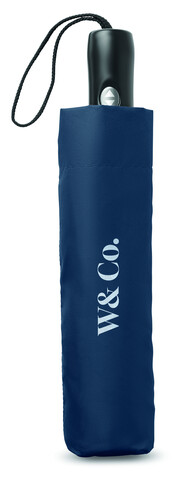 Reversibler Regenschirm - Blau bedrucken, Art.-Nr. MO9092-04 Reversibler Regenschirm - Blau bedrucken, Art.-Nr. MO9092-04