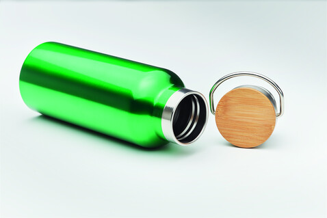 Isolierflasche 500ml - Grün bedrucken, Art.-Nr. MO9431-09 Isolierflasche 500ml - Grün bedrucken, Art.-Nr. MO9431-09