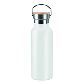 Isolierflasche 500ml - Weiß bedrucken, Art.-Nr. MO9431-06