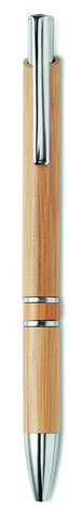 Druckkugelschreiber mit Bambus - Holz bedrucken, Art.-Nr. MO9482-40