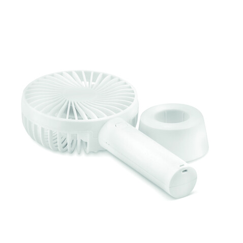 USB-Tischventilator - Weiß bedrucken, Art.-Nr. MO9599-06