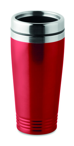 Doppelwandiger Trinkbecher - Rot bedrucken, Art.-Nr. MO9618-05 Doppelwandiger Trinkbecher - Rot bedrucken, Art.-Nr. MO9618-05
