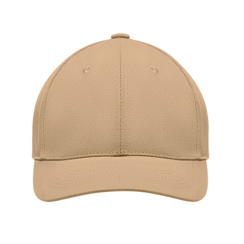 Baseball cap 6 panels 270g/m² - Beige bedrucken, Art.-Nr. MO9643-13 Baseball cap 6 panels 270g/m² - Beige bedrucken, Art.-Nr. MO9643-13