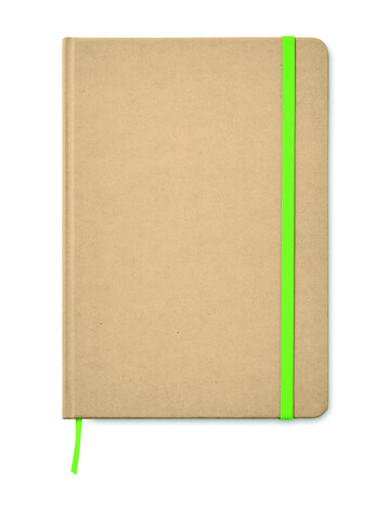 DIN A5 Notizbuch recycelt - Limette bedrucken, Art.-Nr. MO9684-48 DIN A5 Notizbuch recycelt - Limette bedrucken, Art.-Nr. MO9684-48