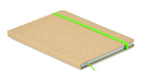 DIN A5 Notizbuch recycelt - Limette bedrucken, Art.-Nr. MO9684-48 DIN A5 Notizbuch recycelt - Limette bedrucken, Art.-Nr. MO9684-48
